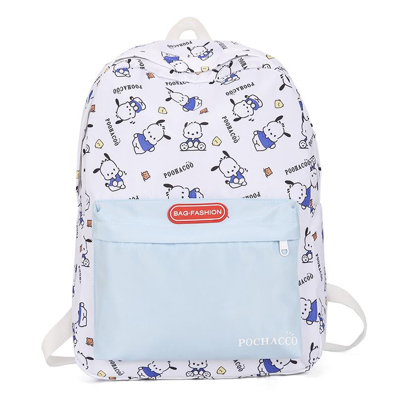 Schoolbag Wholesale New Cartoon Printed Schoolbag Junior High School Girls Backpack New High Value Trend Casual Backpack