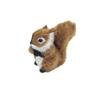 1 Stück Figuren Tischdekorationen Simulation Ornamente Weihnachten Falsches Tier Mini Miniaturfiguren Künstliches Eichhörnchen Plüsch