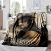 Custom Name Daryl and Rick Theme Printed Blanket - Perfect for Couch, Bed, Travel & Outdoor Use | Machine Washable, Cozy & Durable.