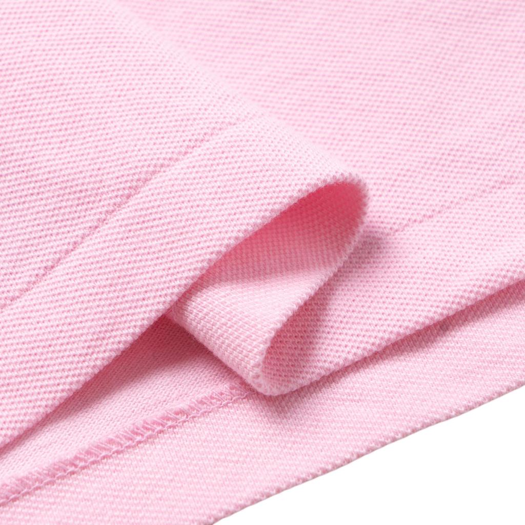 Polo Ralph Lauren Solid Color Polo Shirt With Logo Embroidery Men Polo Shirts Pink 710783656-033