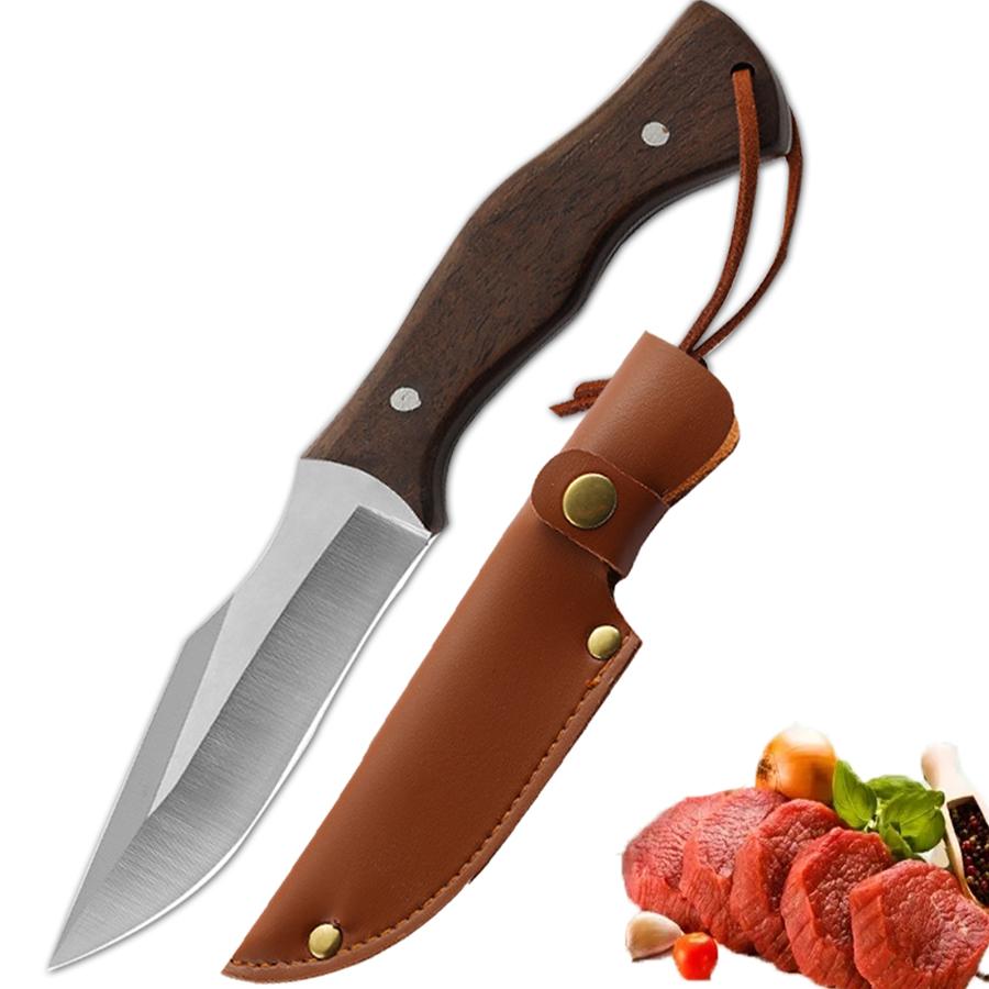 

Кованый нож для обвалки, кухонный нож из нержавеющей стали, мясной нож, нож для нарезки фруктов, мясницкий нож, кухонные принадлежности