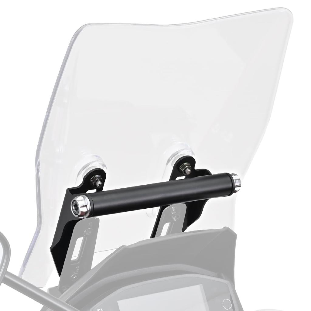 Daytona V Strom 250SX Screen Screen Offset Bracket Ash Silver with Clamp Bar 42902 (23)