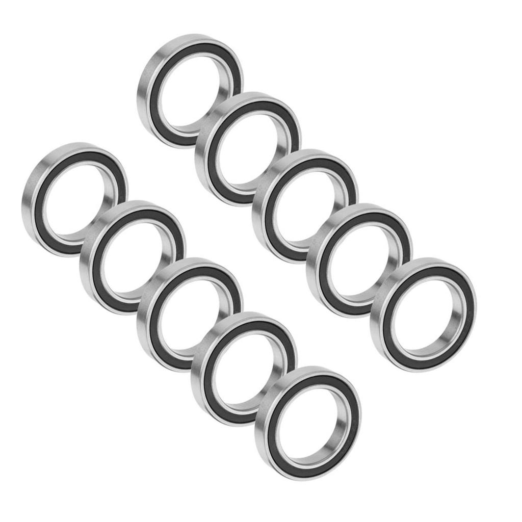 10pcs 68052RS Rubber Sealed Deep groove Ball Bearings 25mm*37mm*7mm
