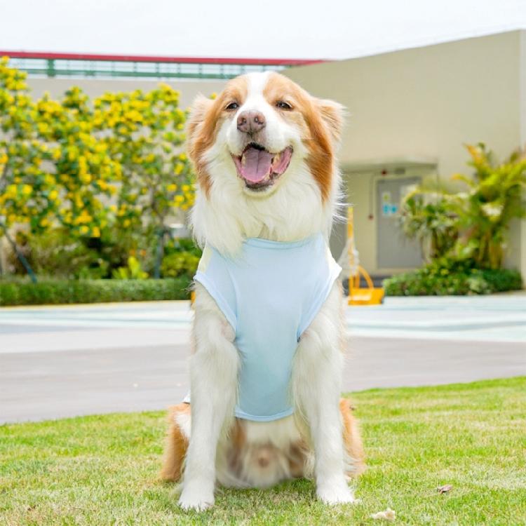 Cooling Pet Vest For Dog Cats Breathable Polyester Loose Fit Pet Clothing for Pet Outdoor Activity All Breeds Wear