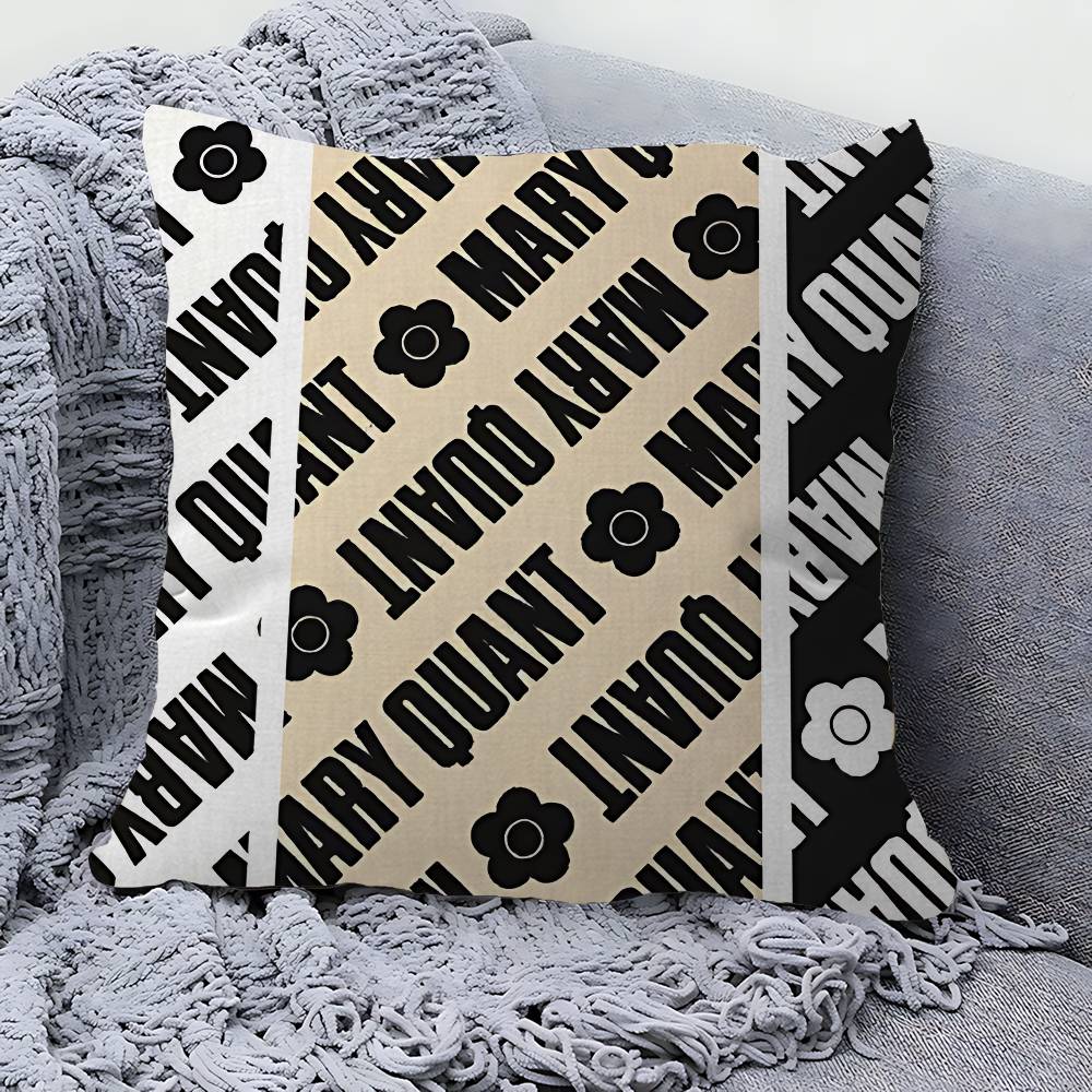 Fashion M-Mary-Q-Quants Pillow Cover For Bedroom Room And Living Room Sofa Decorative Cushion Cover