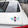 Car Rearview Mirror Decoration Dynamic Funny Weatherproof Motorcycle Decor Car Interior Accessories For Automotive Truck RV SUV