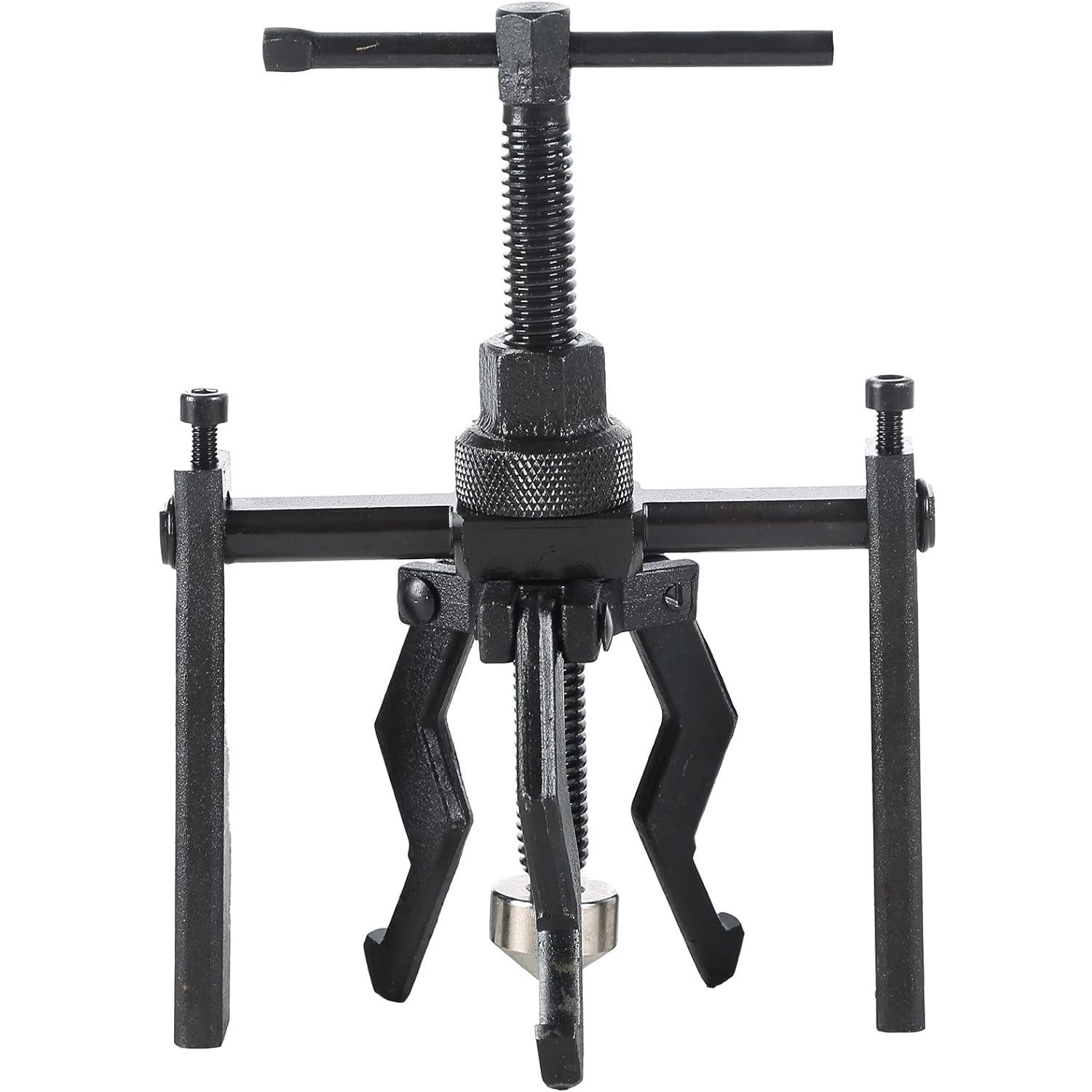 

Инструмент для снятия автомобиля Съемник внутреннего подшипника колеса Трехкулачковый съемник подшипников Съемник шестерен Инструмент для снятия внутреннего вала автомобиля чёрный