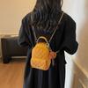 Autumn and Winter Retro Backpack Bag Women's New Diamond Chain Bag Single Shoulder Crossbody Small Backpack