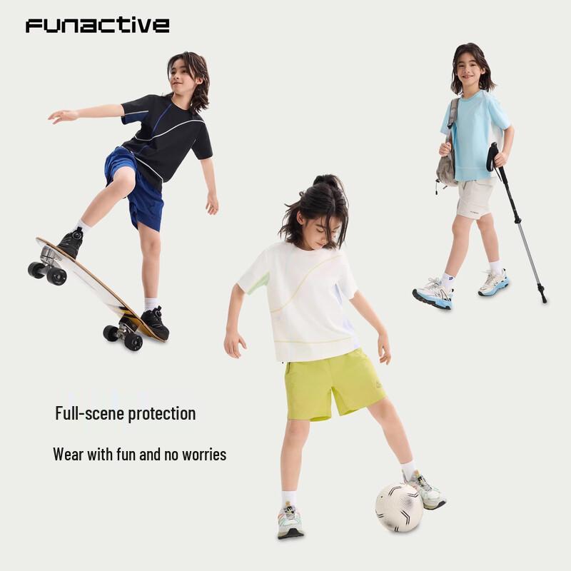 FUN ACTIVE Junge Sport T-Shirt Schnelltrocknend