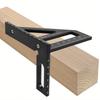 Holzbearbeitungswinkel Geodreieck Aluminiumlegierung Dreiecklineal Anrissmessung 45/90 Grad Markierungslineal Multifunktionales Messwerkzeug