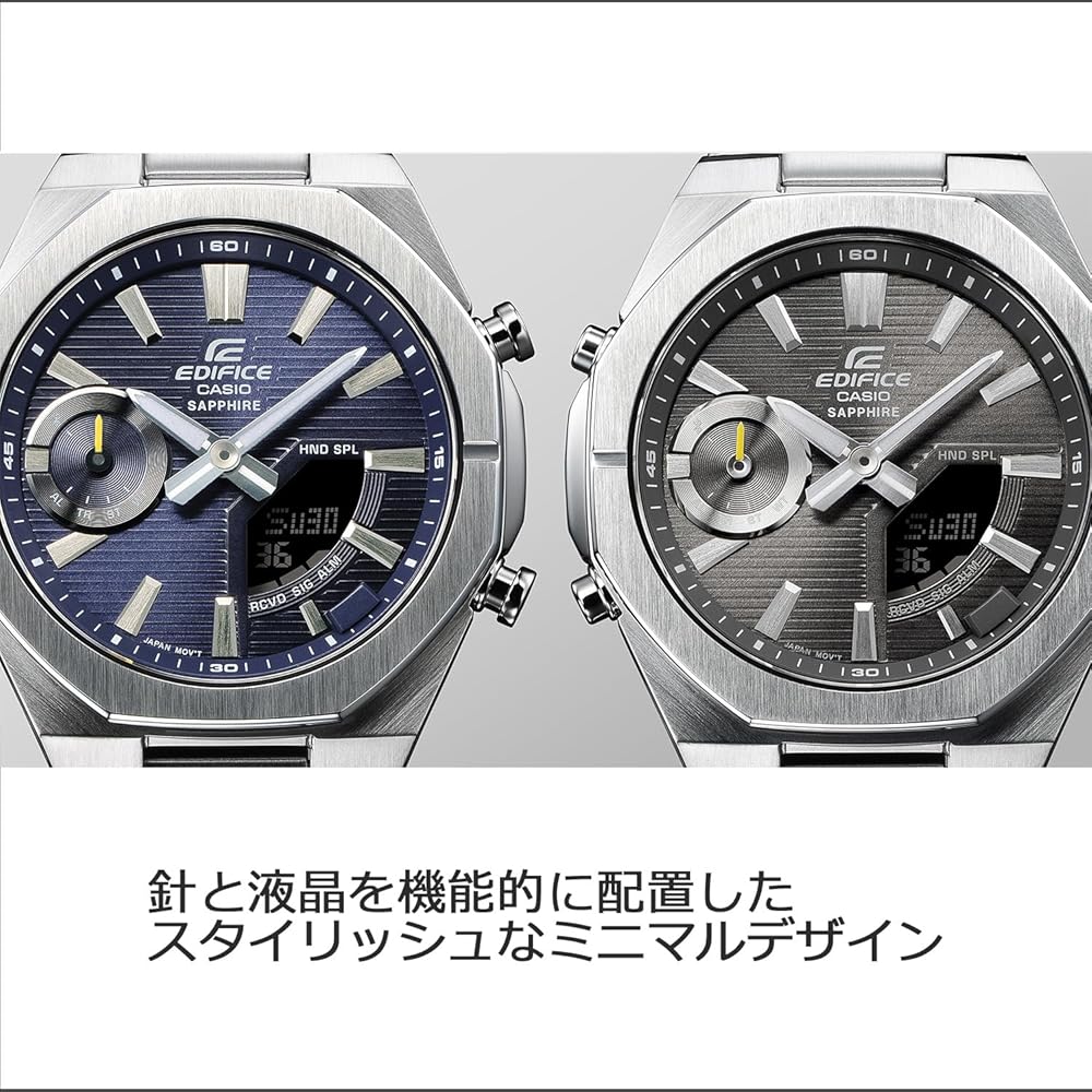 Casio Edifice Smartphone Link Series Watch, Bluetooth, Sapphire Crystal, ECB-S10YD-2AJF, Men's, Blue (Official Japanese Product)