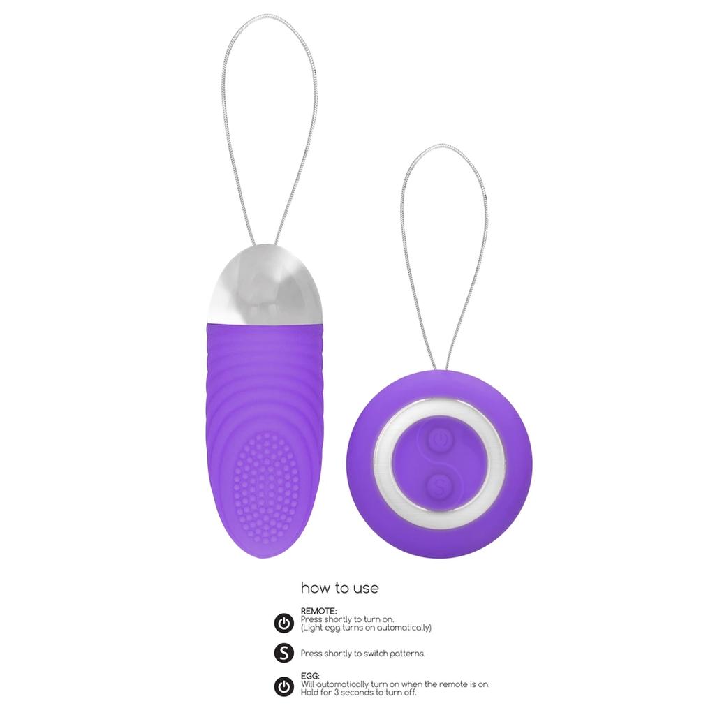 Simplicity by shots - Wireless stimulation egg with remote control Ethan