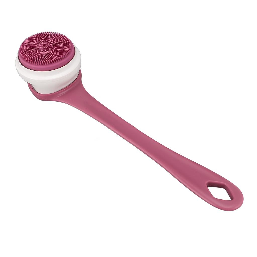 Electric Shower Brush Set Multifunctional IPX6 Water Proof   Handle Cordless Back Scrubber Automatic Body Bath Brush