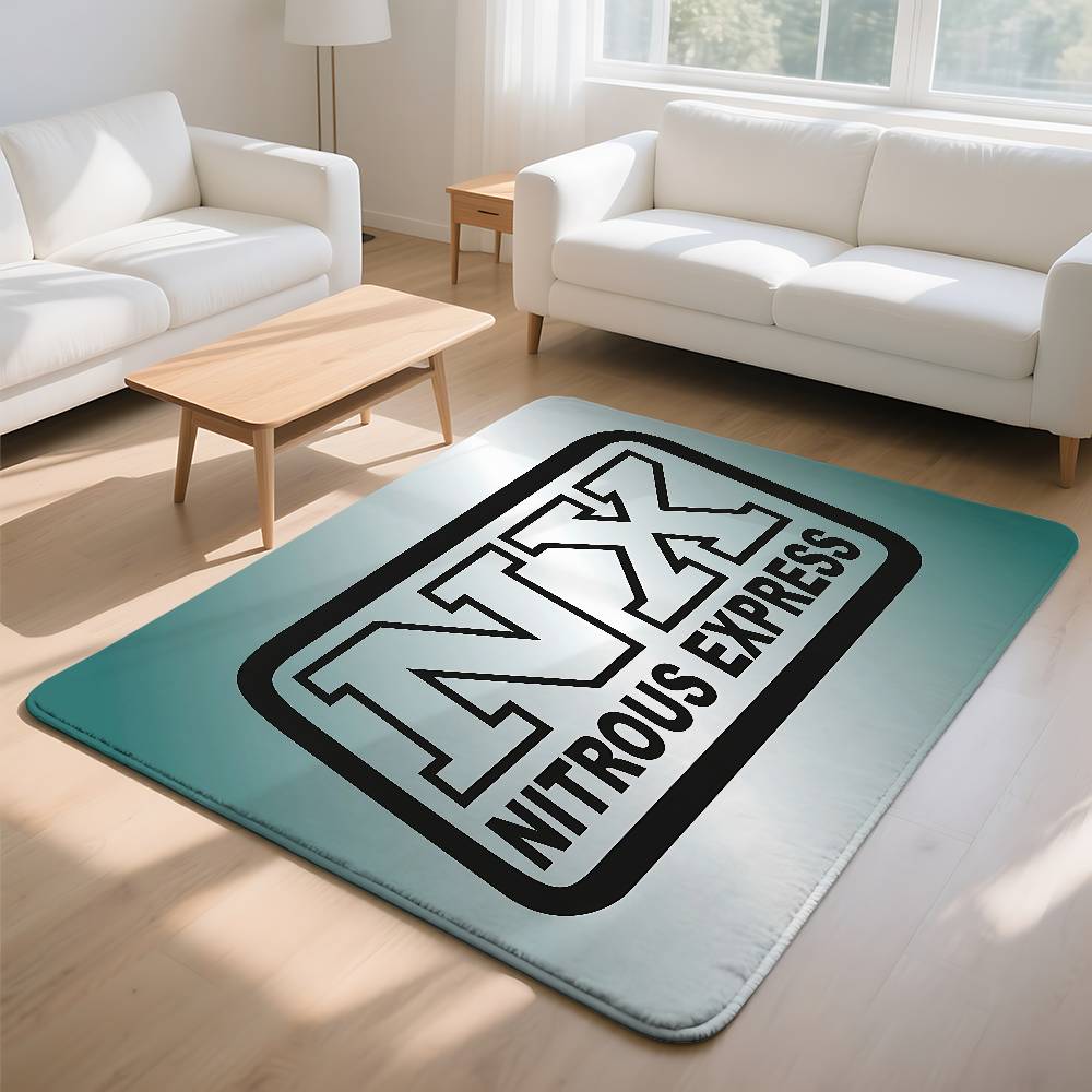NXs-Nitrous-Express Carpet For Living Room Sofa Decor Modern Rug Floor Mat For Men Bedroom Durable Area Rugs