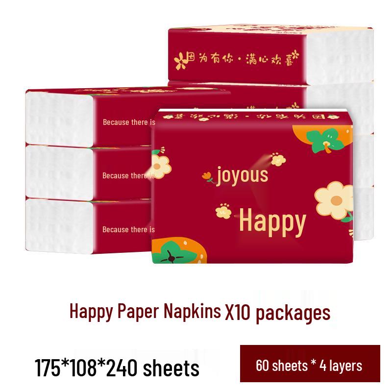 Our Family Joy Wedding & Celebration Large Pack Disposable Napkins