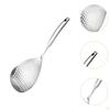 Stainless Steel Skimmer Spoon Pot with Long Handle Foam and Oil Sieve Fine Mesh