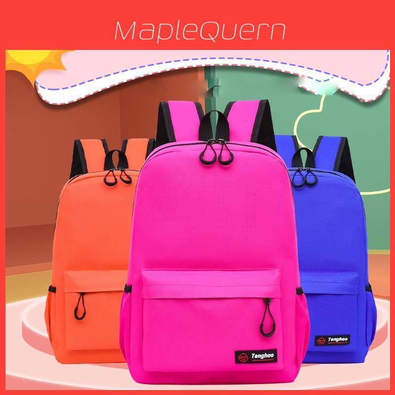 Stylish Oxford Fabric Large Capacity School Backpack For Boys And Girls With Logo Print And Durable Features