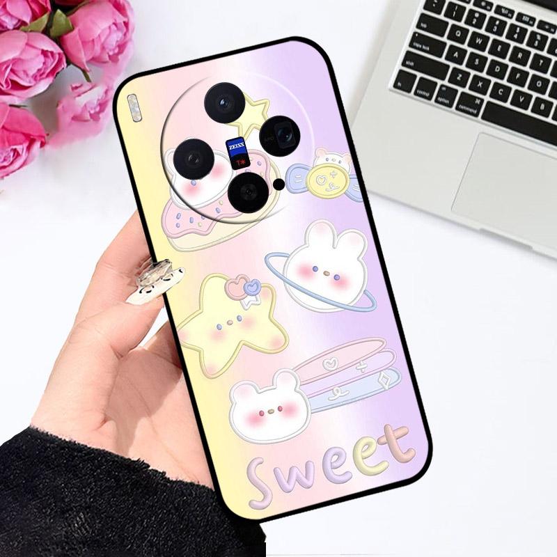 

For VIVO X300 5G Case V2509A 2025 Fashion Silicone Soft TPU Protective Back Cover Case For VIVO X 300 VIVOX300 Phone Shell Capa vivo X300