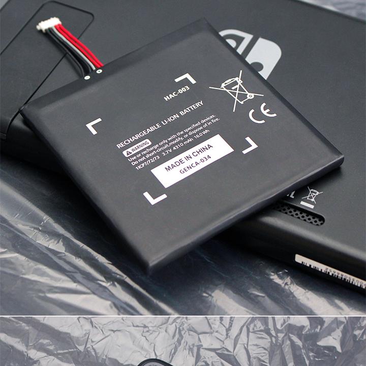 OSTENT 4310mAh 3.7V HAC-003 Rechargeable Battery for Nintendo Switch Game Console Replacement Battery with Repair Tool Kit