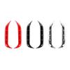 ABS Chromium Silver Carbon Fiber Style Front Fog Lamp Air Outlet For Kia Sportage NQ5 LHD/RHD