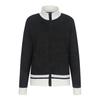 Superior Women'S Pearl Yarn Cardigan Black (Iw0Dcd40139)