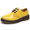 Lage kleine leren schoenen heren echt leer Britse korte laarzen ronde neus dames retro casual werkschoenen Martin schoenen