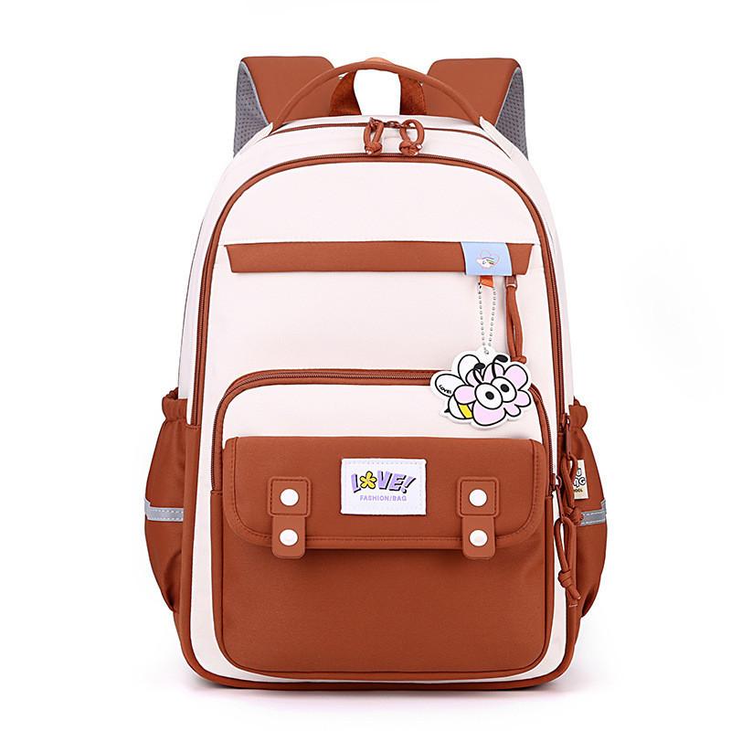 Stylish Unisex Nylon Backpack For School And Outdoor Activities In Vibrant Colors