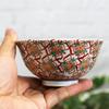 Couple Tea Bowl Tea Cup Pair Tableware Set Kutani Ware Flower Crest Ceramic Tea Bowl Brand Japanese Tableware Made In Japan