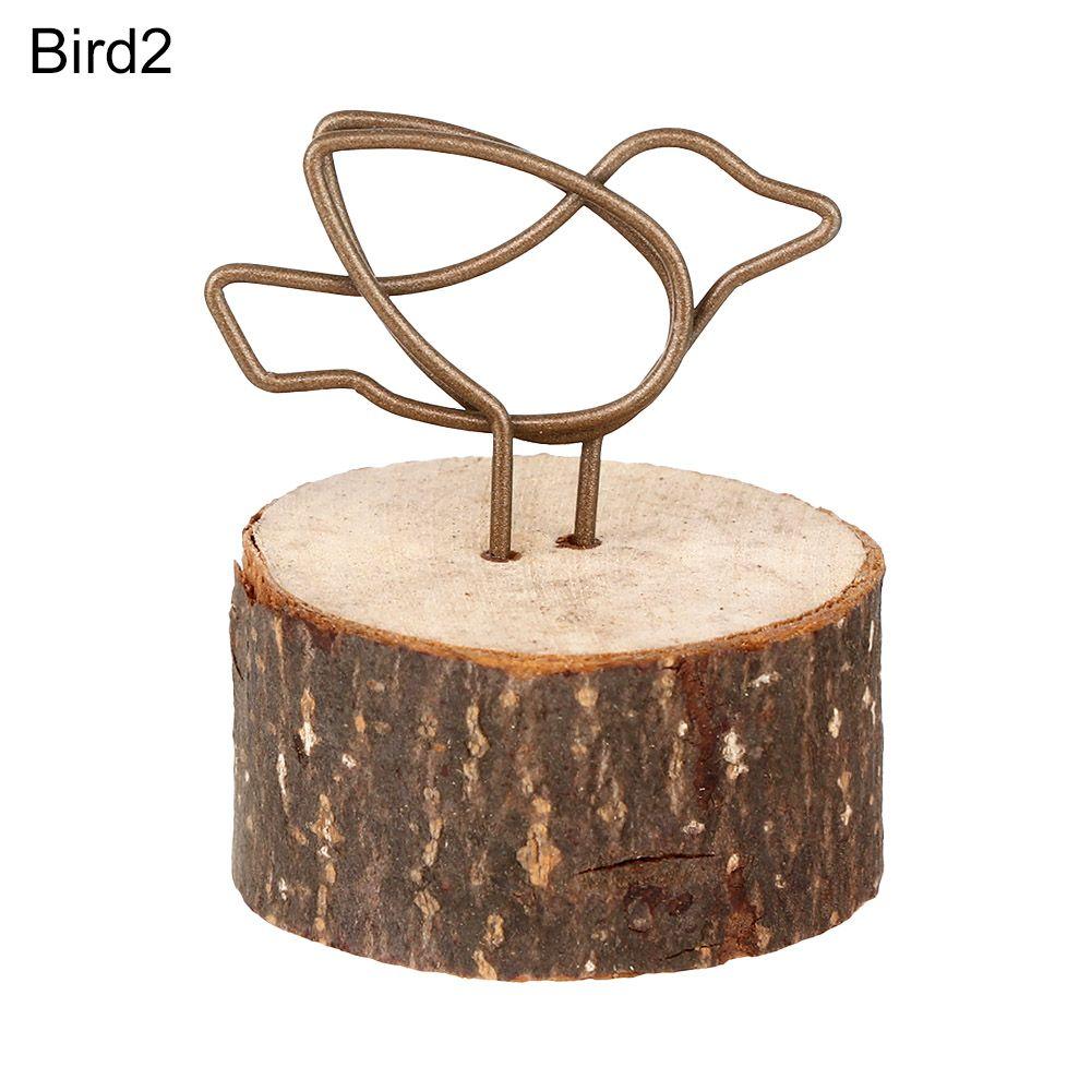 

Metallic Table Numbers Holder Round Shape Base Paper Clamp Wedding Supplies Place Card Photos Clips Picture Frame Clamps Stand