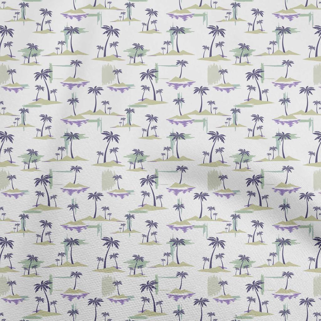 oneOone Cotton Flex Light Green Fabric Travel Craft Projects Decor Fabric Printed By The Yard 40 Inch
