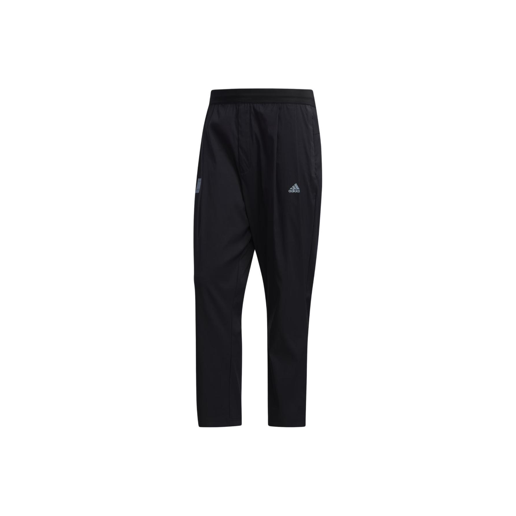 Adidas Logo Woven Track Pants Men Black FM9347 XL