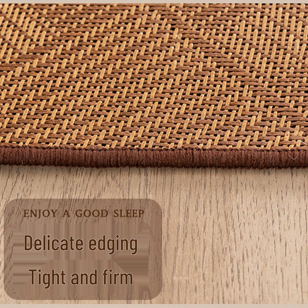 Cool Rattan Floor and Crawling Mat: Bedroom, Balcony, Living Room, and Bedside Tatami Rug