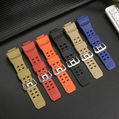 Silicone Rubber Watch Band For Casio G Shock GW9400 GW 9400 GW9200 Camouflage Color Strap Waterproof Men's Bracelet Accessories