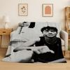 Fashion Malachi Barton Star Soft Flannel Throw Blanket,Warm Cozy Blanket for Bed,Couch,Sofa,Bedroom,Living Room,Travel,Picnic