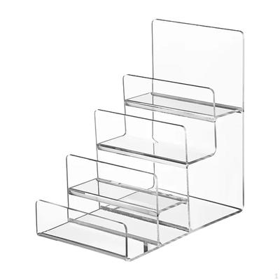 Akrylowy Stojak Ekspozycyjny Półka na Kolekcje Dekoracja Przezroczysta Witryna do Sklepu Jubilerskiego