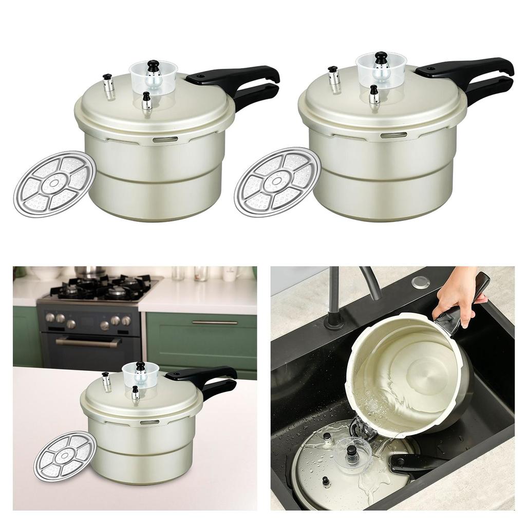 Aluminum Alloy Pressure Cooker Instant Cooking Pot 80kpa Multifunction Rice Kitchen Stew