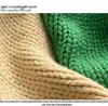 Korean Style High Neck Chunky Knit Sweater: Women's Autumn/Winter Loose Fit Knitwear