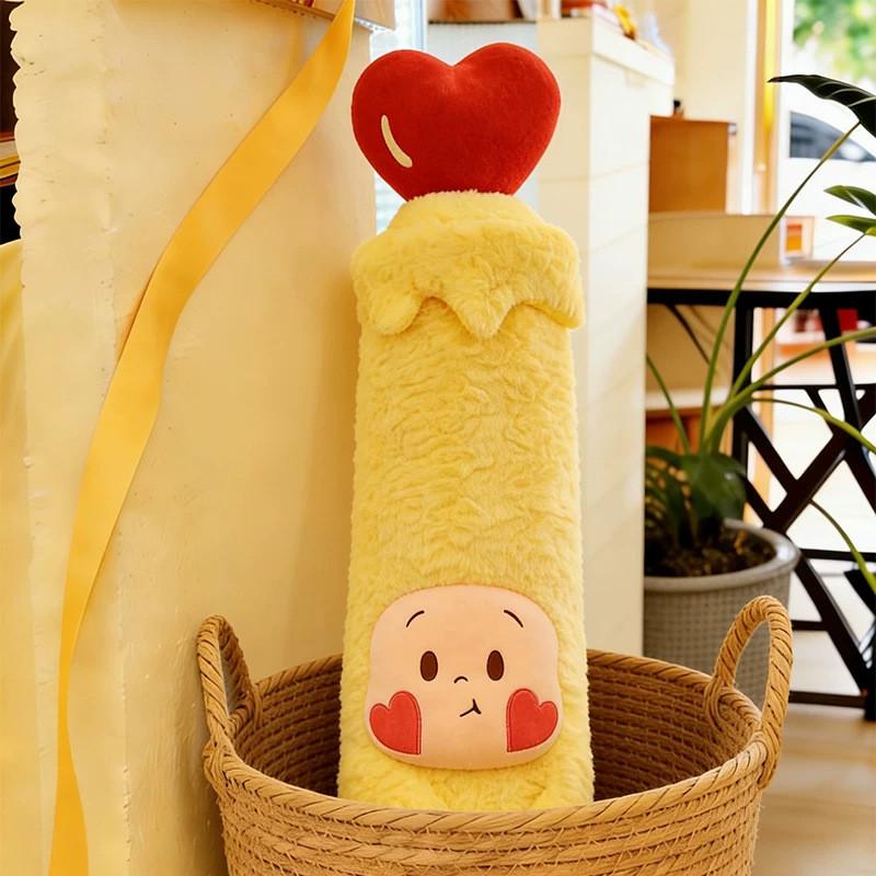 Twinkle Twinkle Cartoon Stuffed Pillow With Short Plush Cover For Home And Gift