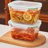 Large 2-Layer Glass Food Storage Container