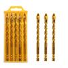 Ceramic Twist Glass Drill Bit, Triangular Hole Opener for Concrete, Tile, and Wall Drilling