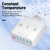 65W PD Fast Charger QC3.0, Compatible with Phones and Tablets, EU Standard.