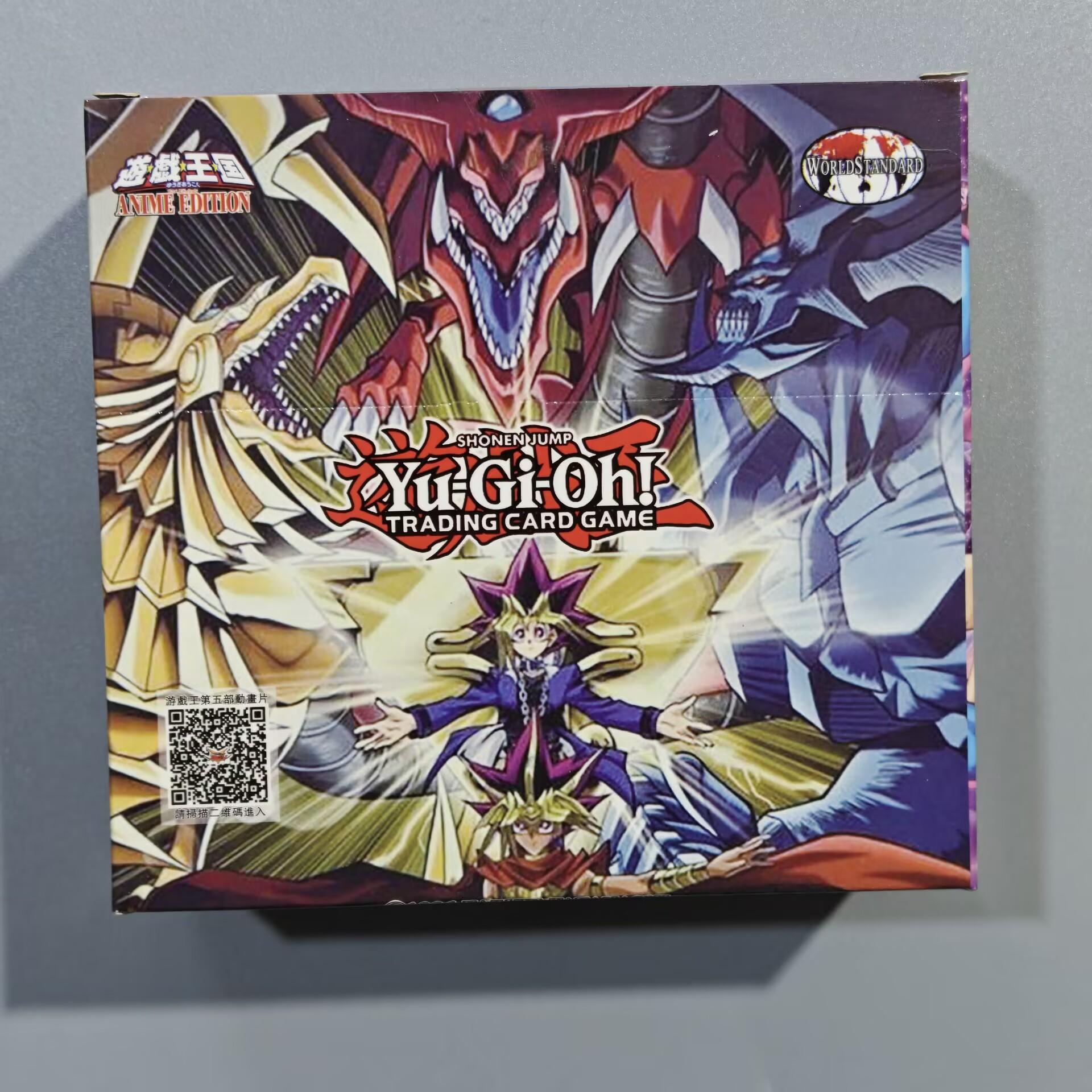 

Yu-Gi-Oh Аніме гра Колекційна карта Білий дракон з очей Тигра TCG Коробка з бустерами Дитяча іграшка