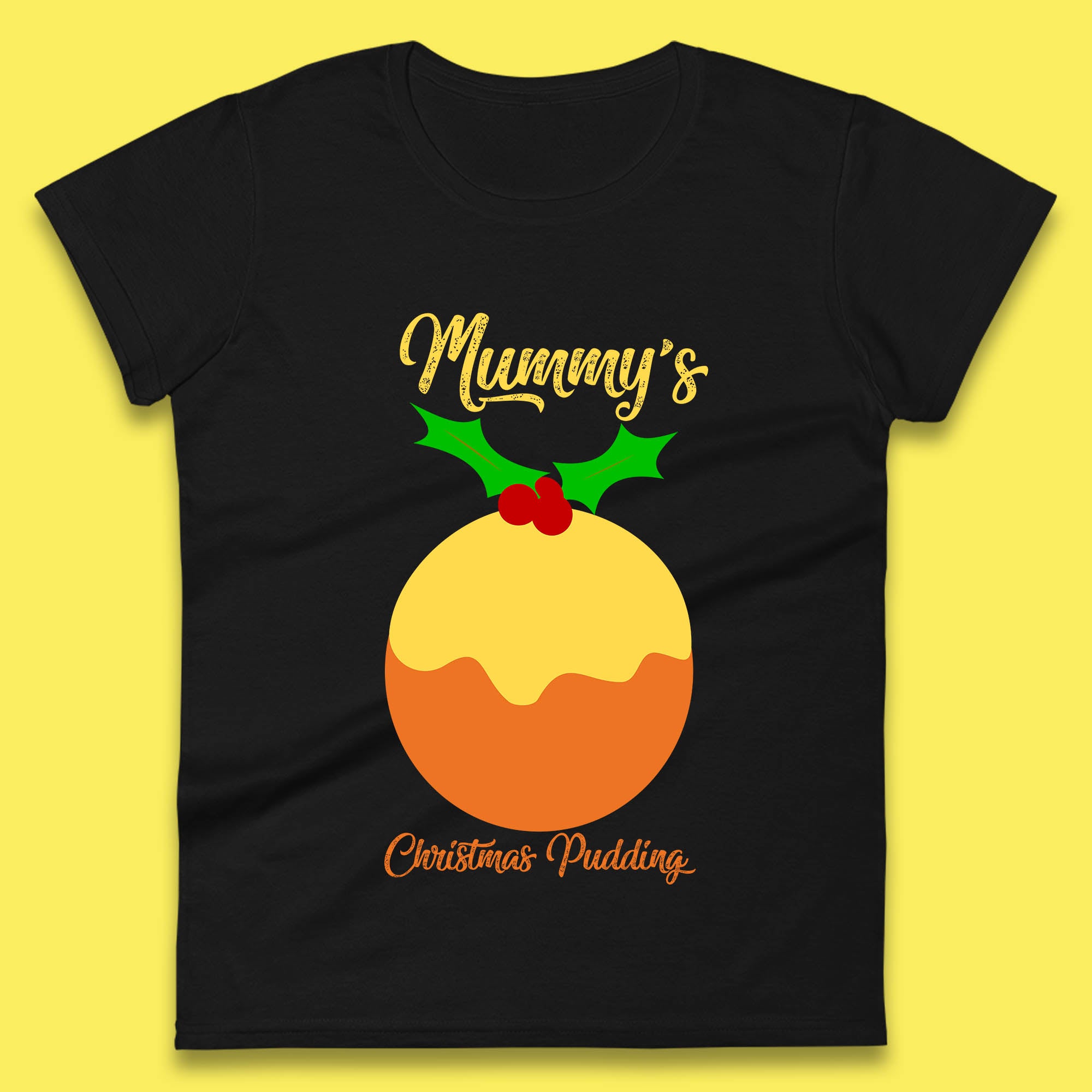 

Mummy s Christmas Pudding Pregnancy Maternity Baby Shower Funny Xmas Womens Tee T Shirt Mens Tops Unisex Top S