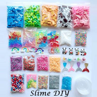 Slime charms 5Pcs Slime Charms Sweet Sugar Bead for Slime Toys Children Addition Modeling Clay 1