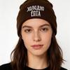 Popular Letter Embroidery Knitted Hat Autumn and Winter Warm Men's and Women's Outdoor Adult Wool Hat Doudou Hat