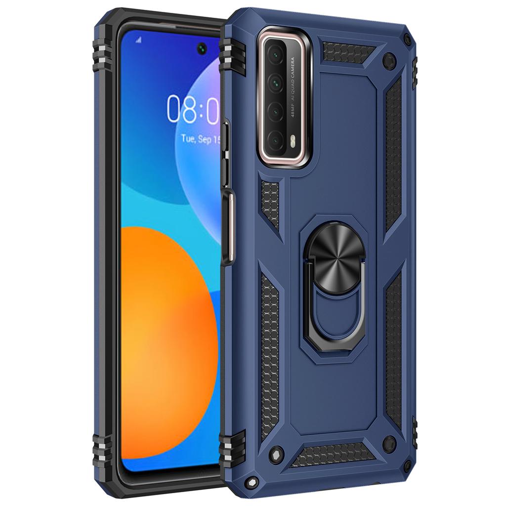 Per Huawei Y7a Custodia Cover Armatura Robusta Militare Antiurto Supporto ad Anello Magnetico Custodia Fundas Y 7a