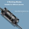 BOYA BY-M1 Pro II   Clip-on Microphone  -directional Condenser   Mic 3.5mm TRRS Plug 6M   Cable Plug-and-Play for Smartphone Camera