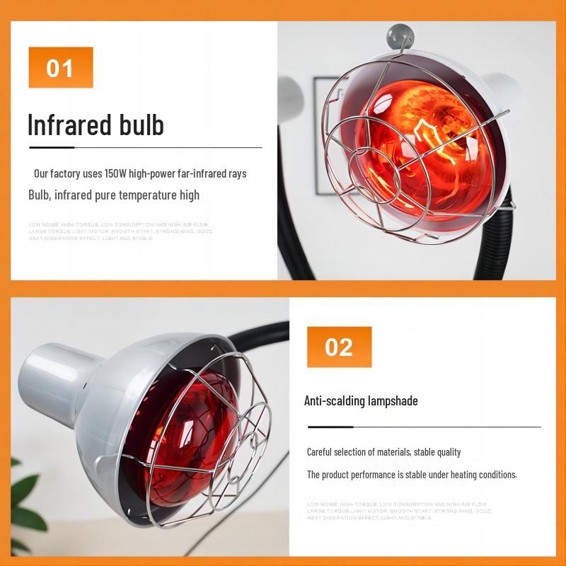 Infrared Hair Dryer Five-Head Lamp for Dyeing, Perm, and Treatment