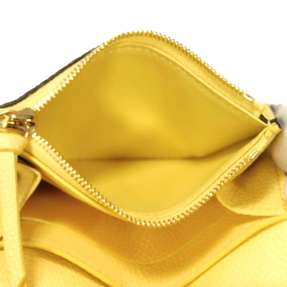 Used LV Porto Monnaie Rosalie M81974 7941 Bag with Flower Embossed LV Logo and RFID IC Chip. Unisex. from Japan