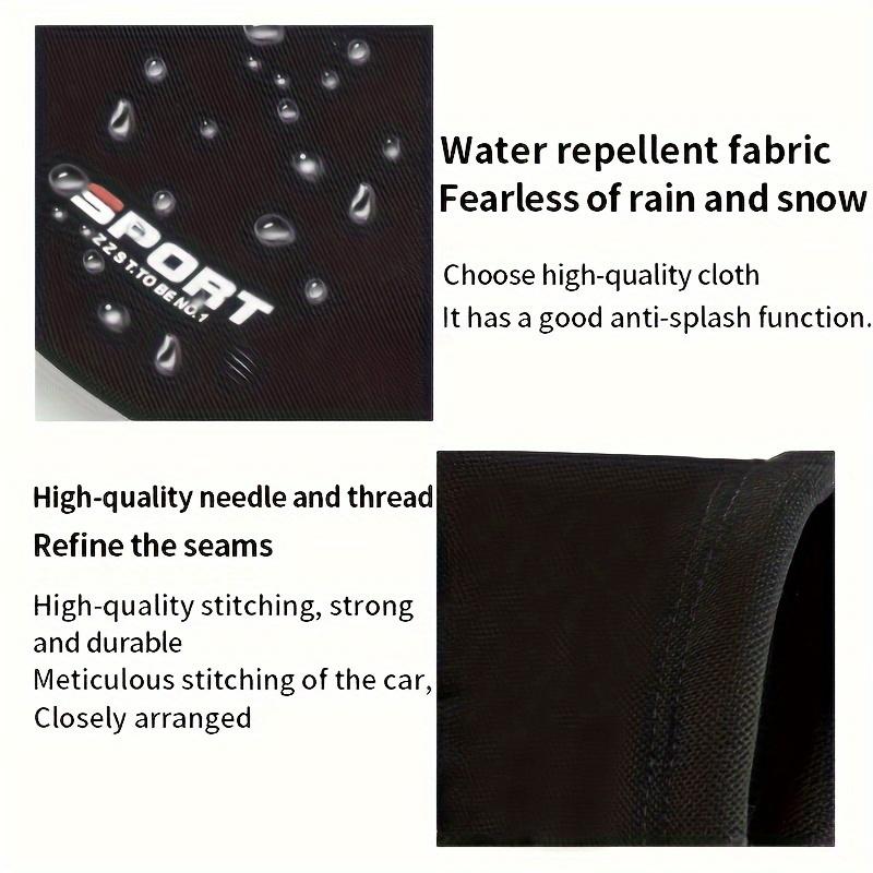 1pair Waterproof Sports Gloves for Men - Keep Your Hands Warm and Dry During Outdoor Activities